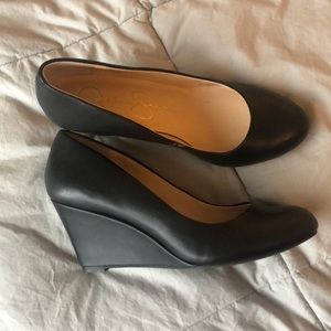 Black Jessica Simpson wedges
